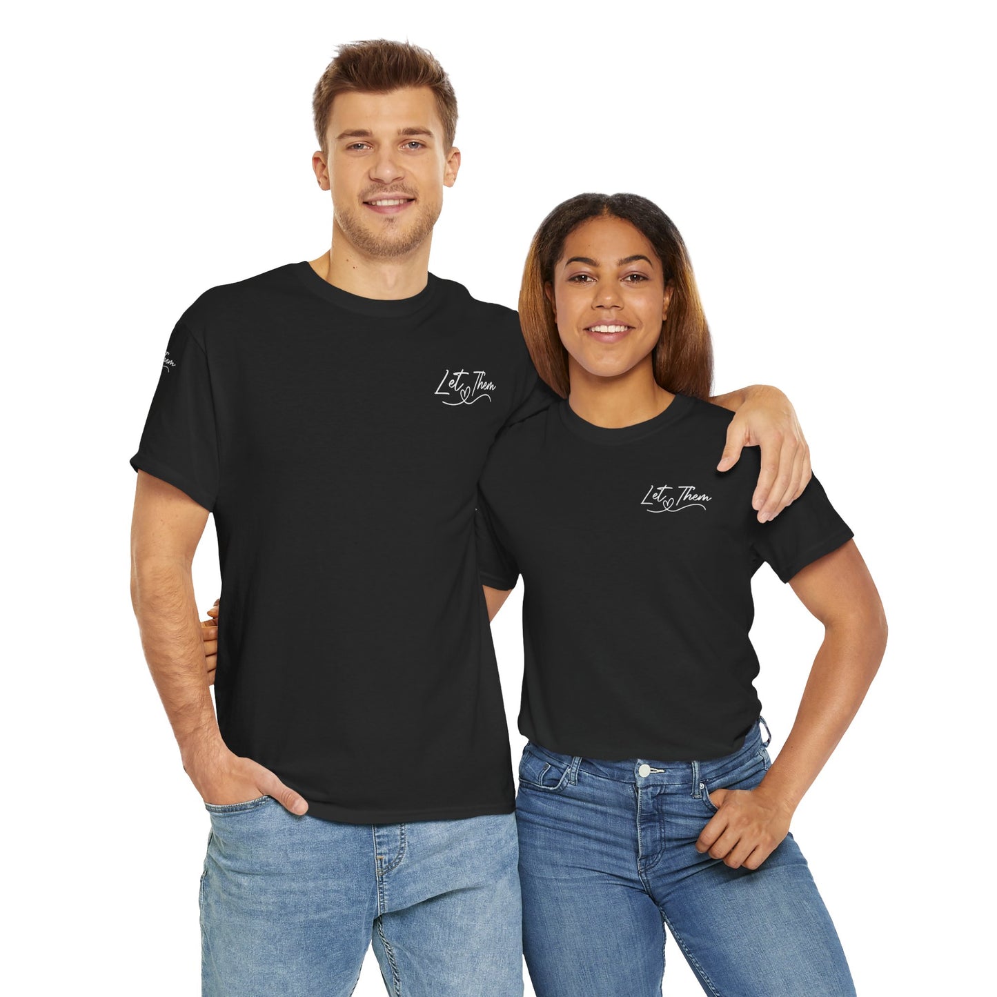 Let Them Unisex Heavy Cotton Tee