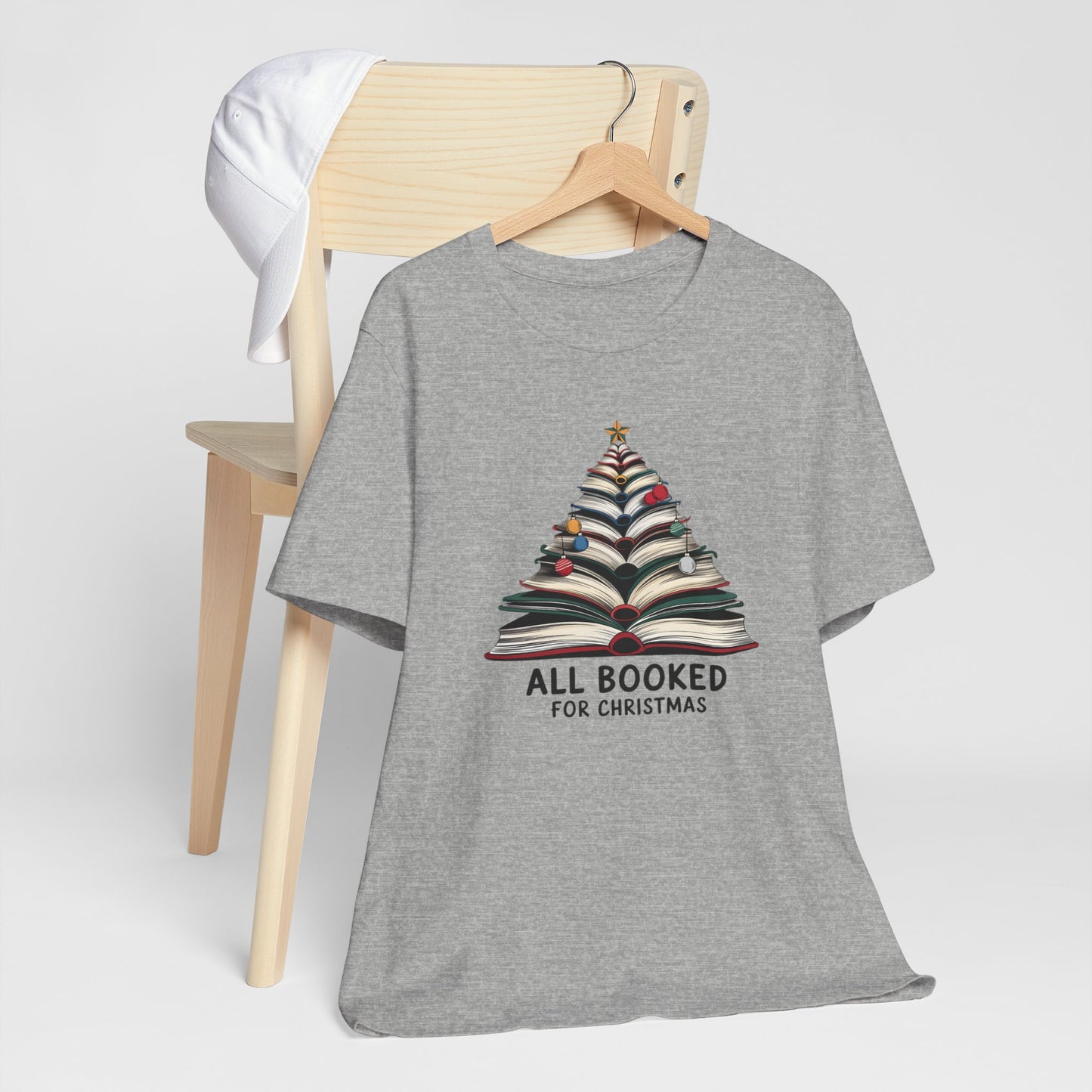 All Booked for Christmas Unisex Jersey Short Sleeve T-shirt - sizes S - 3X
