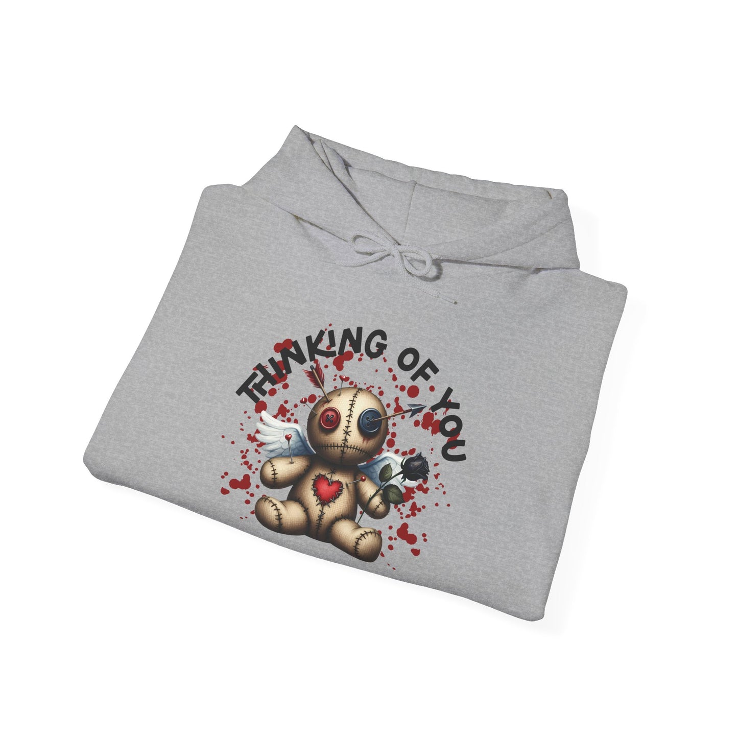 Anti-Valentine Thinking of You Unisex Heavy Blend™ Hooded Sweatshirt - S - 5X
