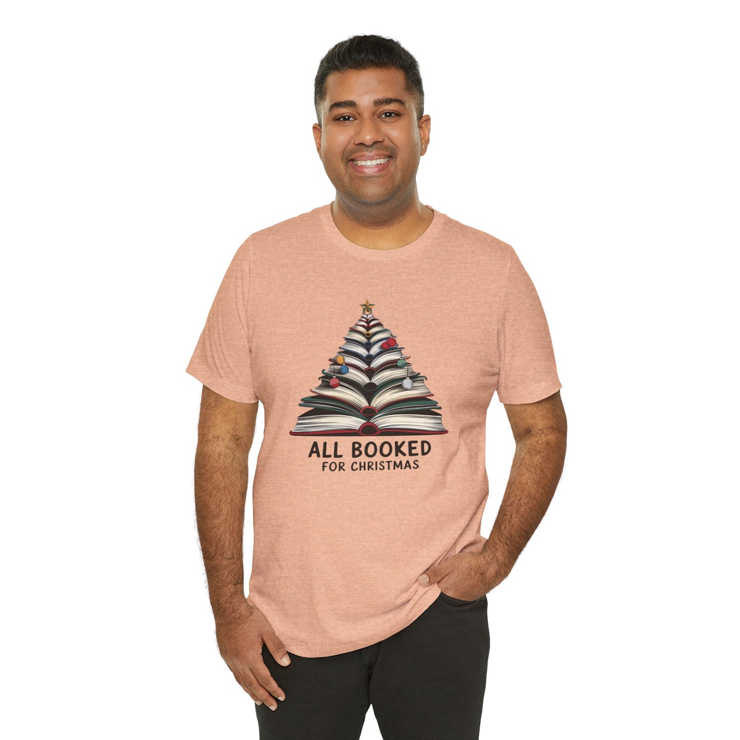 All Booked for Christmas Unisex Jersey Short Sleeve T-shirt - sizes S - 3X
