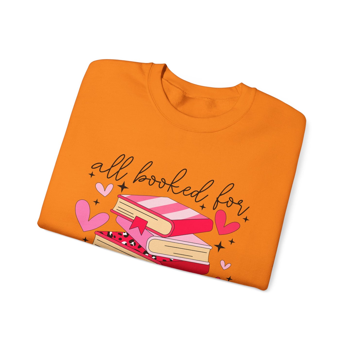 Book Lover Valentine's Day Unisex Sweatshirt - sizes S - 5X