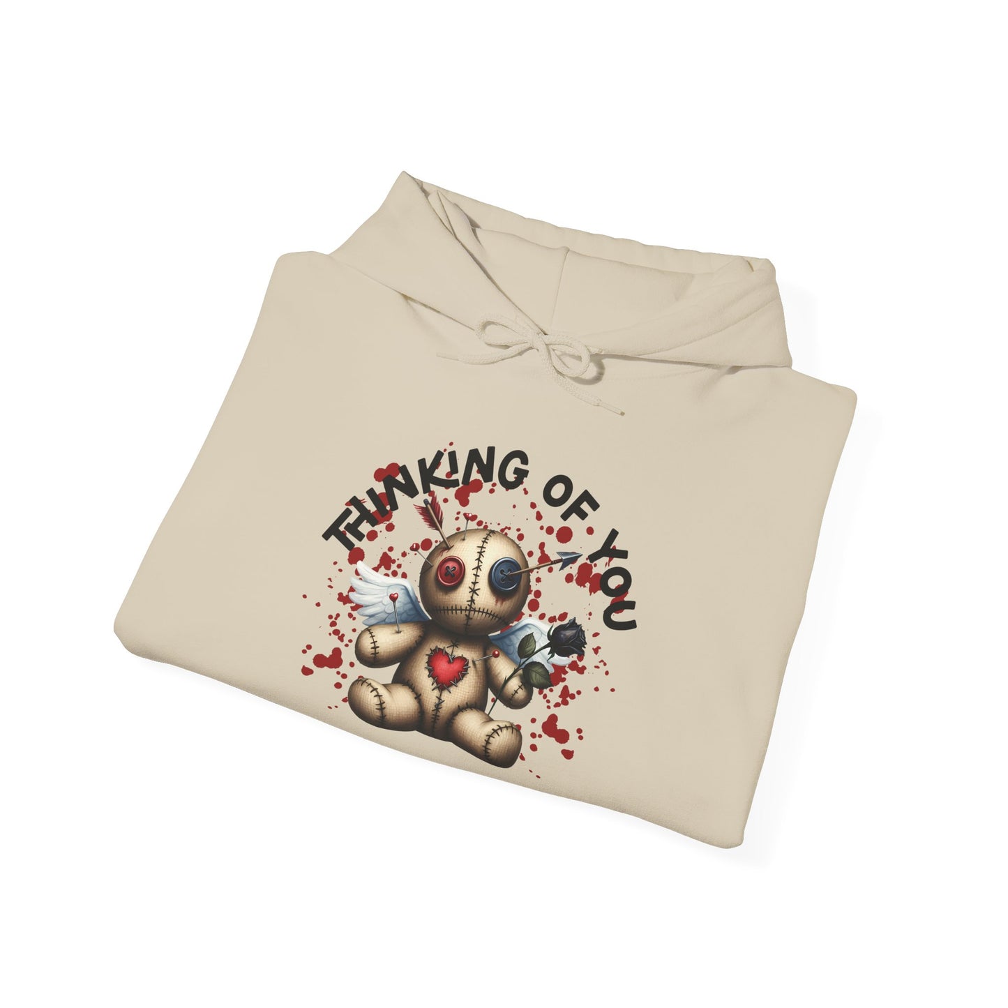 Anti-Valentine Thinking of You Unisex Heavy Blend™ Hooded Sweatshirt - S - 5X