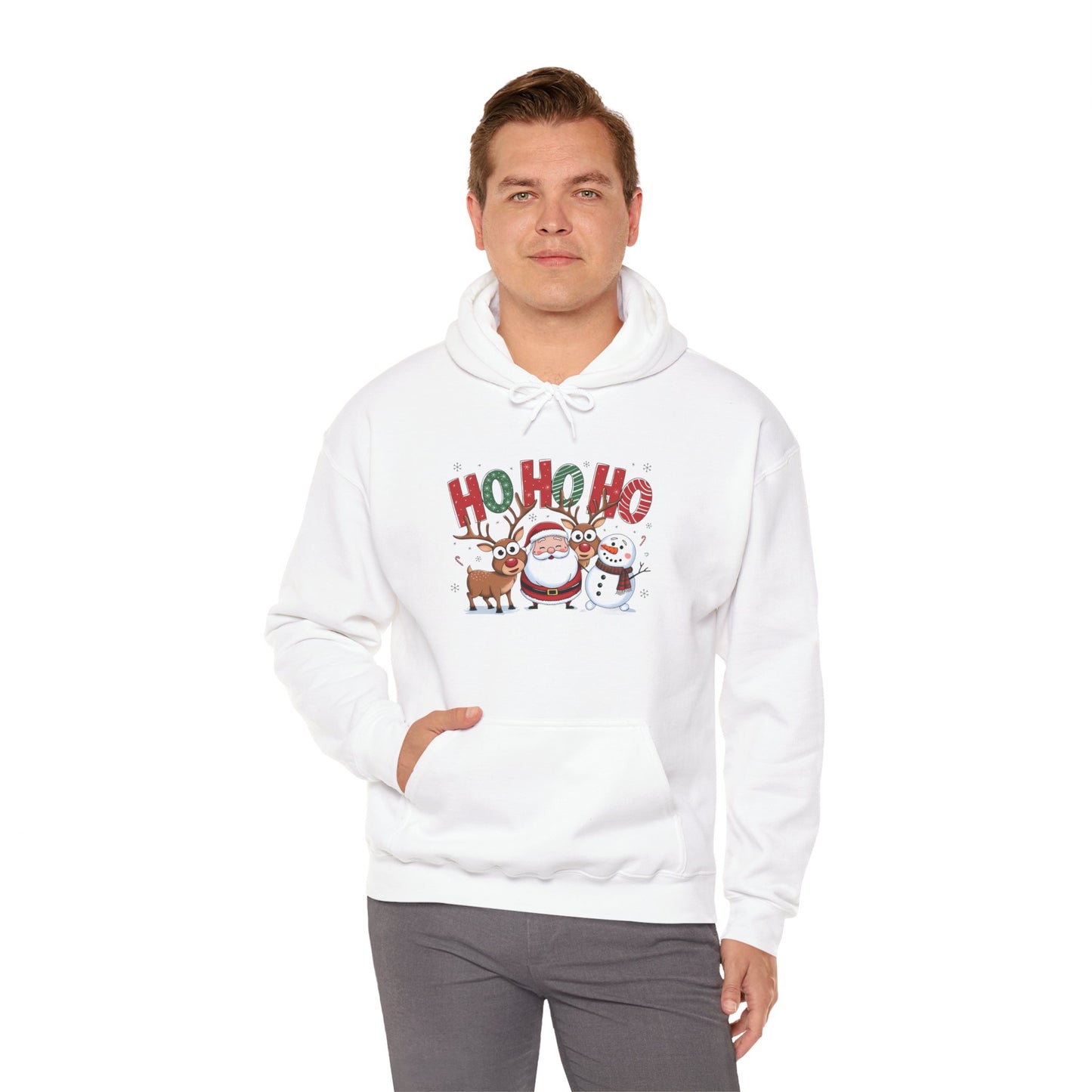 HoHoHo Unisex Heavy Blend™ Hooded Sweatshirt - S - 3X