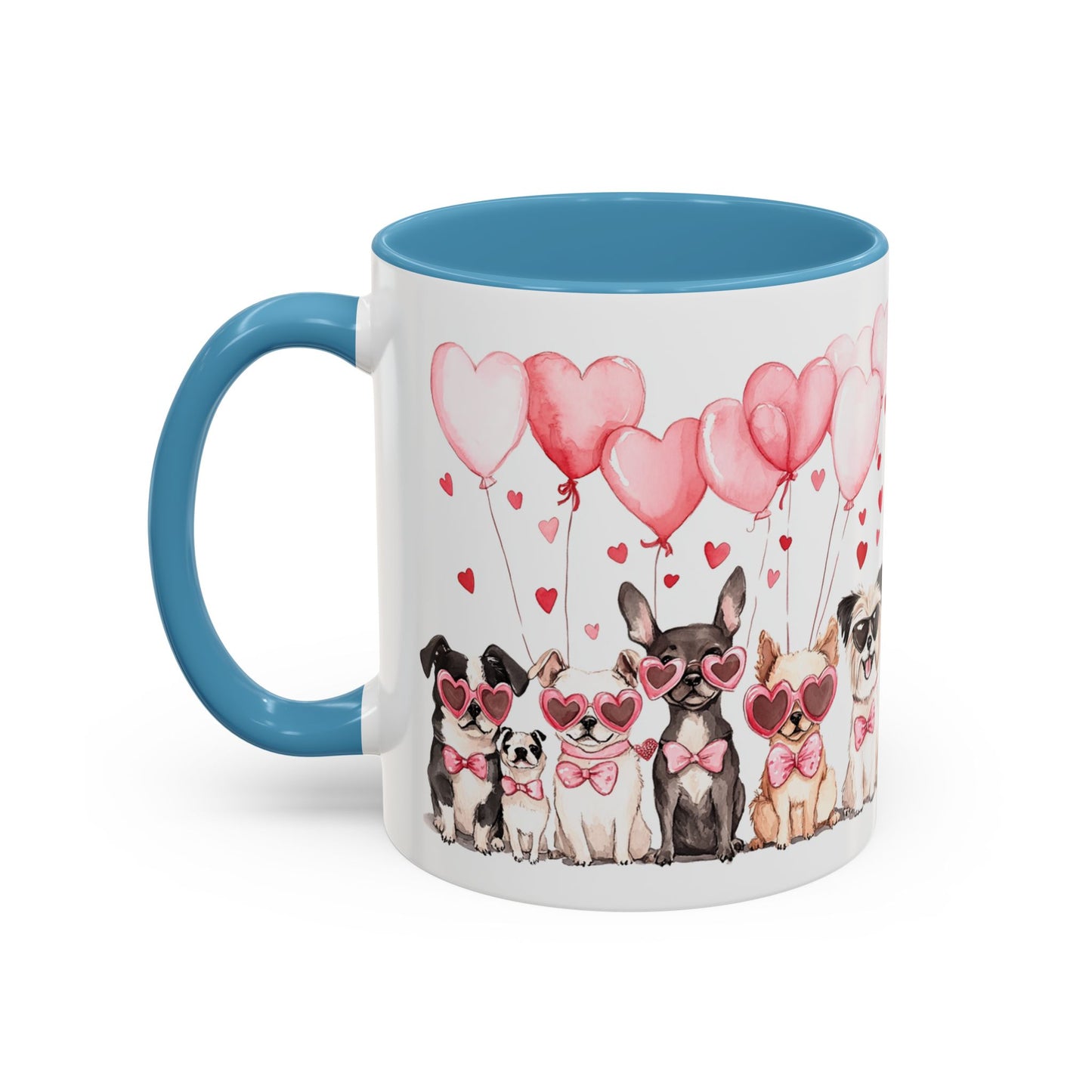 Puppy Love Valentine's Day Coffee Mug (11, 15oz) version 2