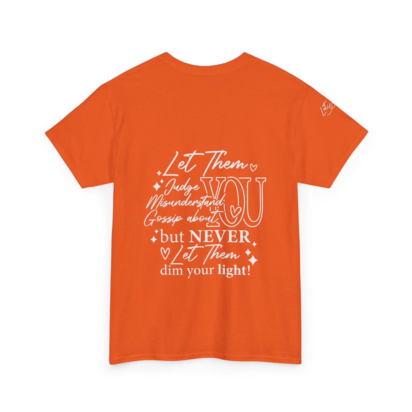 Let Them Unisex Heavy Cotton Tee