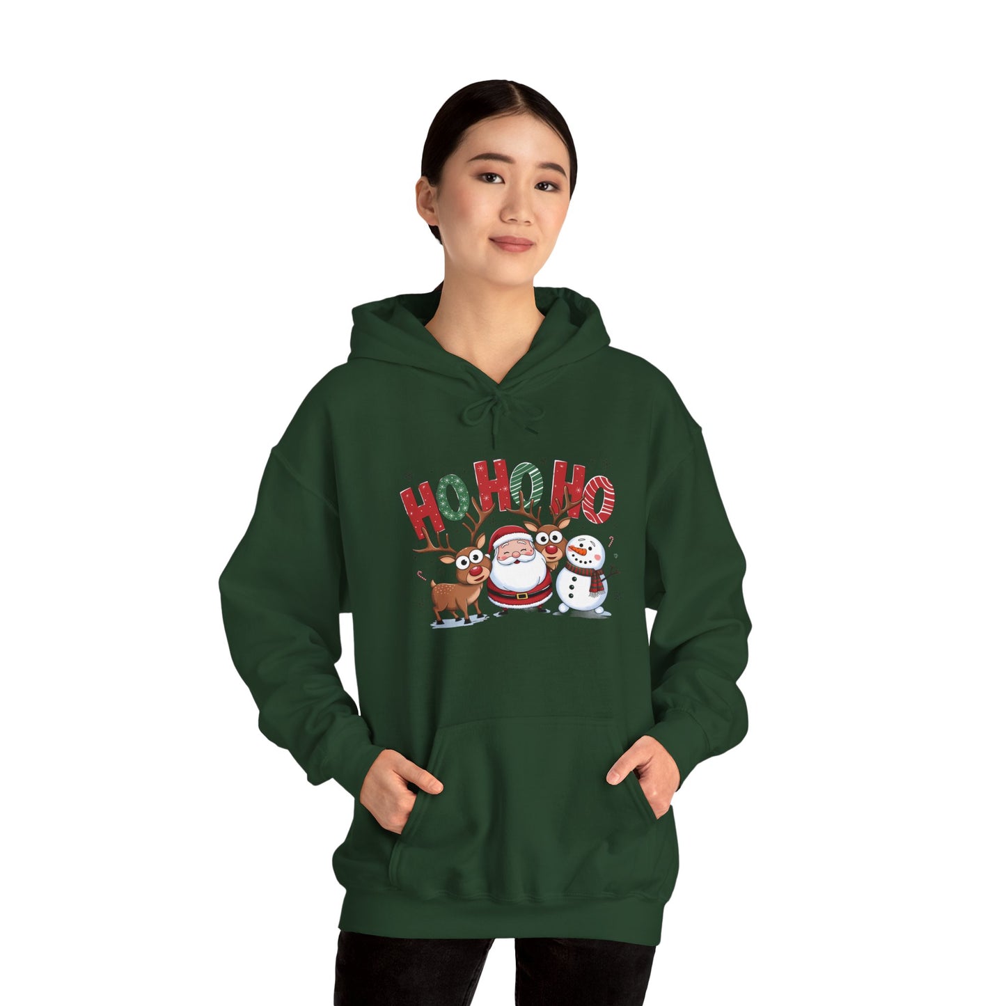 HoHoHo Unisex Heavy Blend™ Hooded Sweatshirt - S - 3X