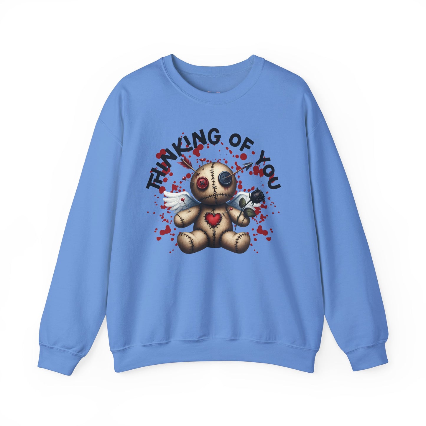 Anti-Valentine Thinking of You Unisex Heavy Blend™ Crewneck Sweatshirt - S - 5X