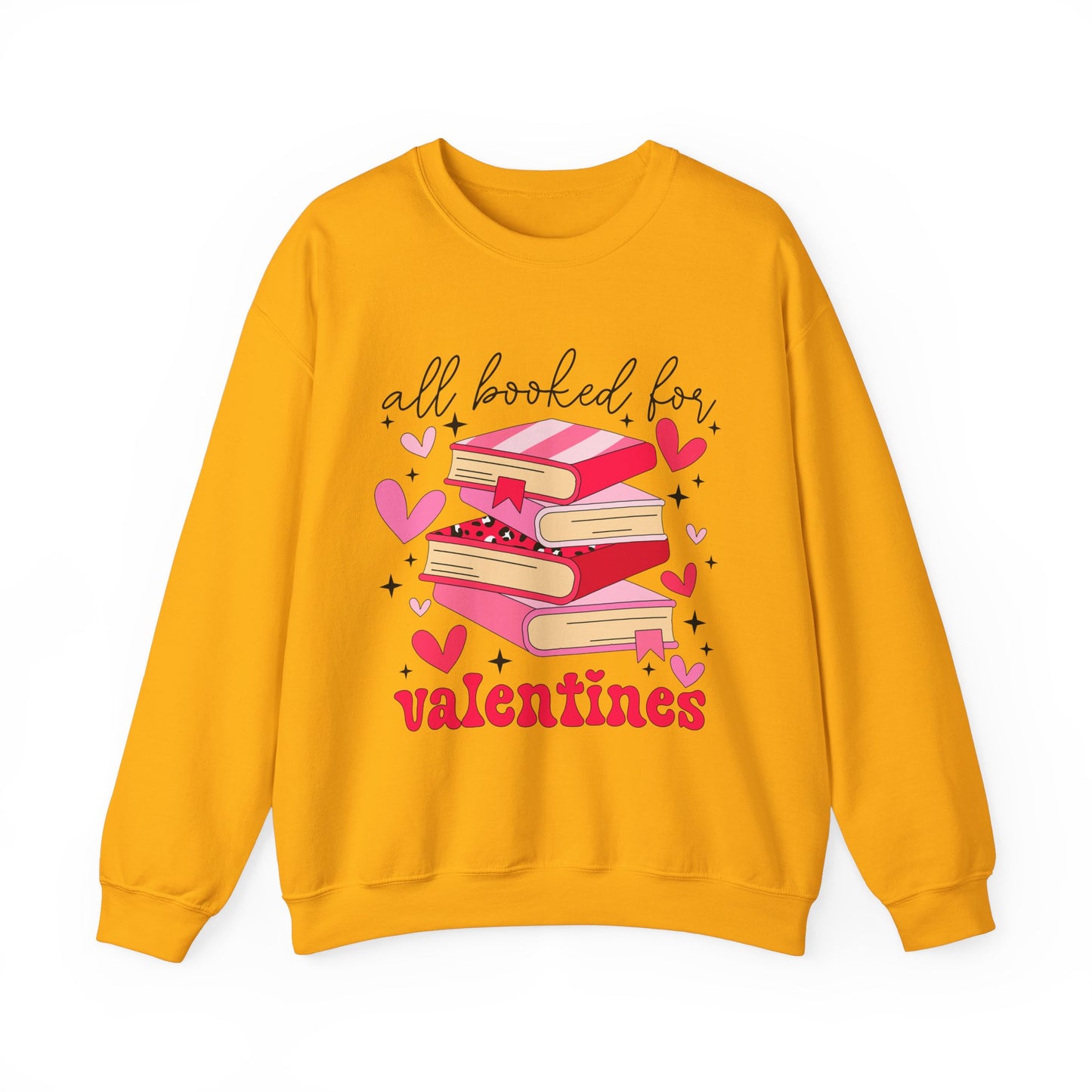 Book Lover Valentine's Day Unisex Sweatshirt - sizes S - 5X