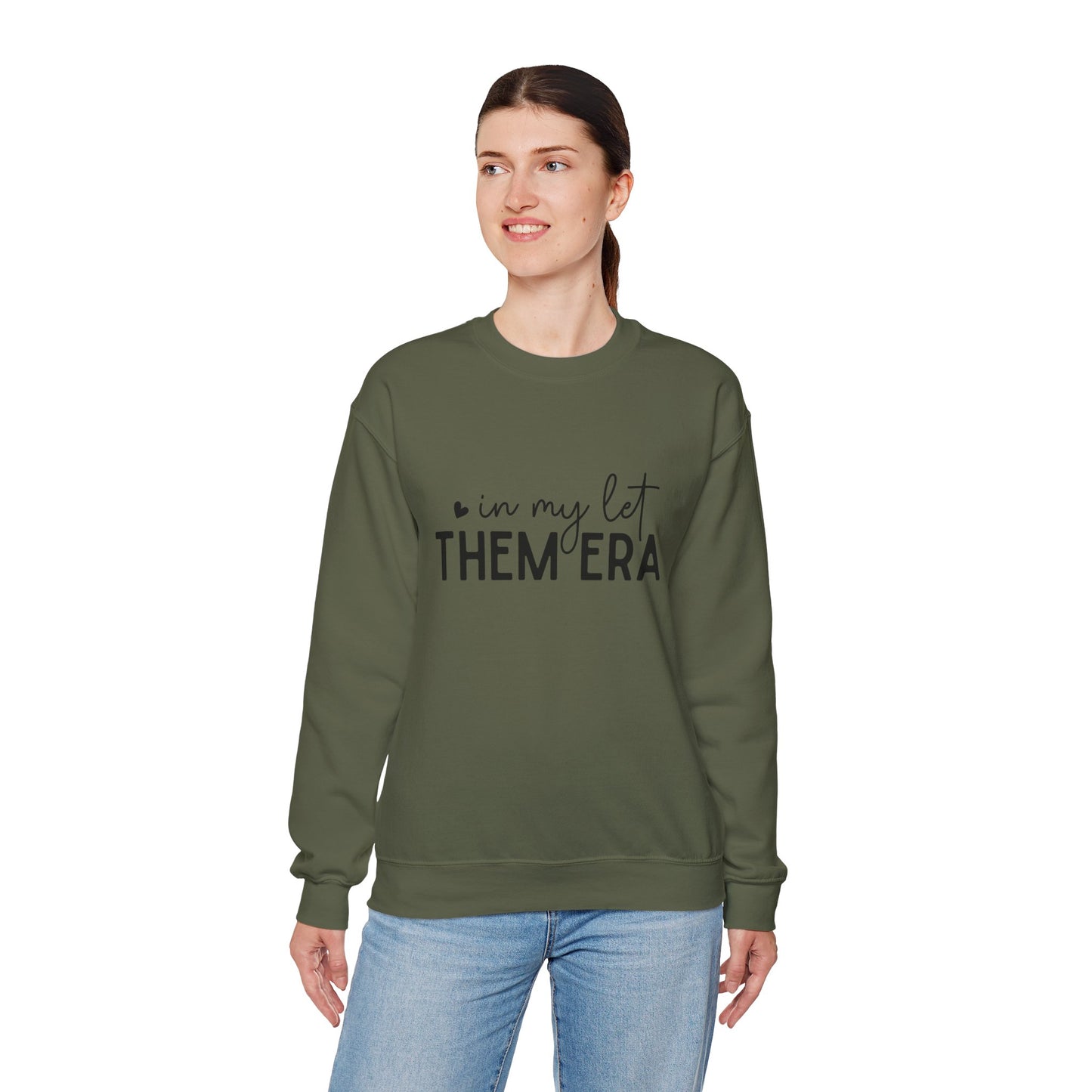 Cozy Let Them Era Unisex Heavy Blend Crewneck Sweatshirt - sizes S - 5X
