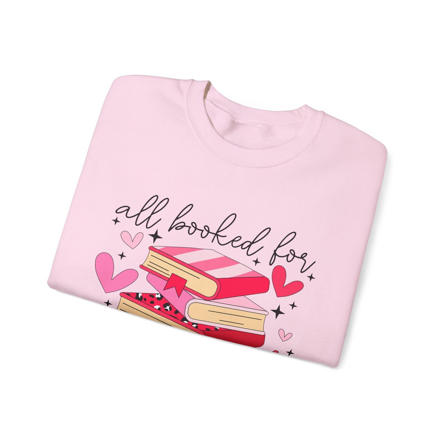 Book Lover Valentine's Day Unisex Sweatshirt - sizes S - 5X