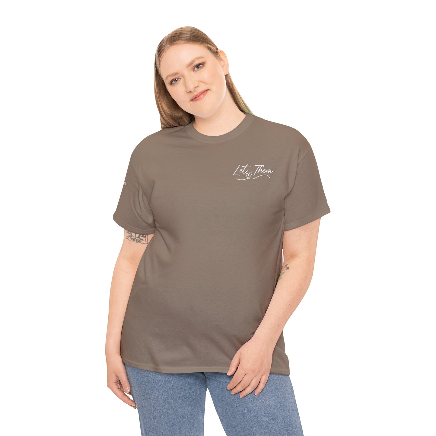 Let Them Unisex Heavy Cotton Tee