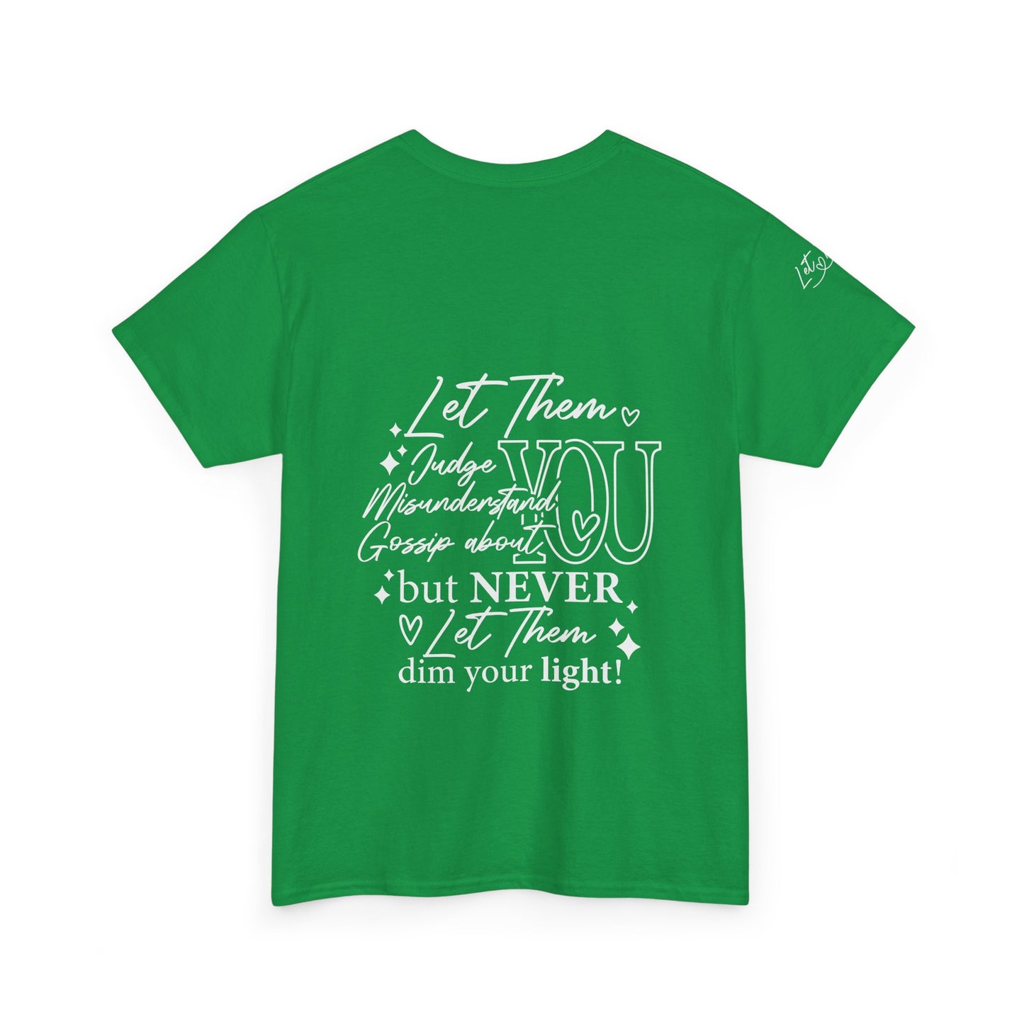 Let Them Unisex Heavy Cotton Tee