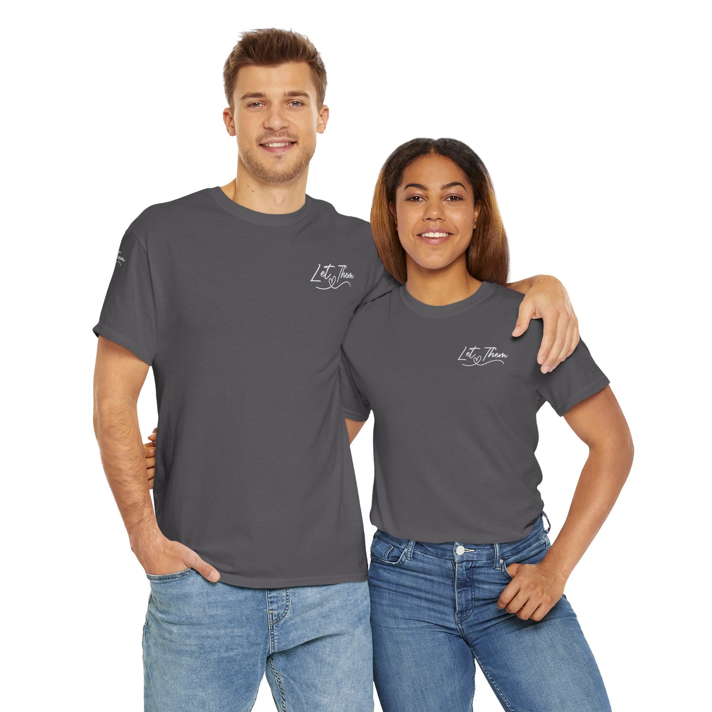 Let Them Unisex Heavy Cotton Tee
