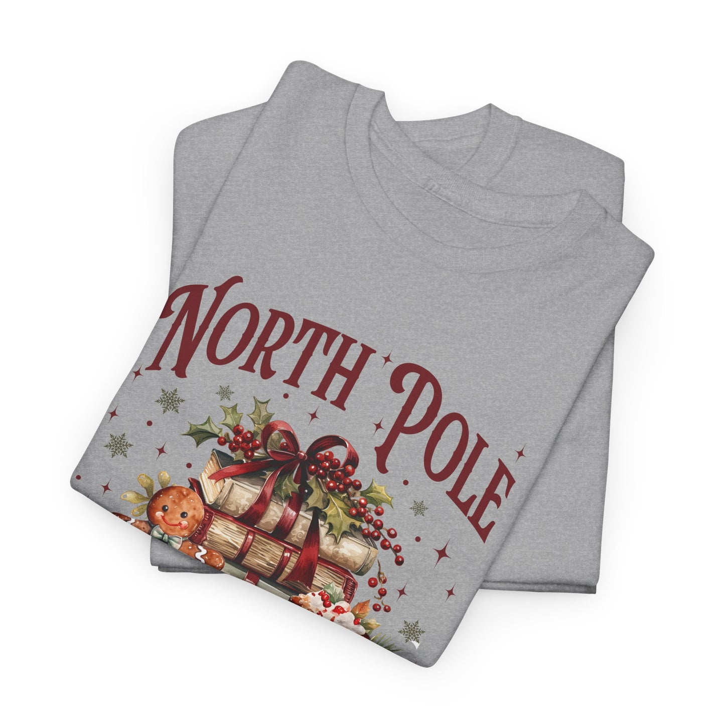 North Pole Book Club Unisex Heavy Cotton Tee - sizes S - 3X