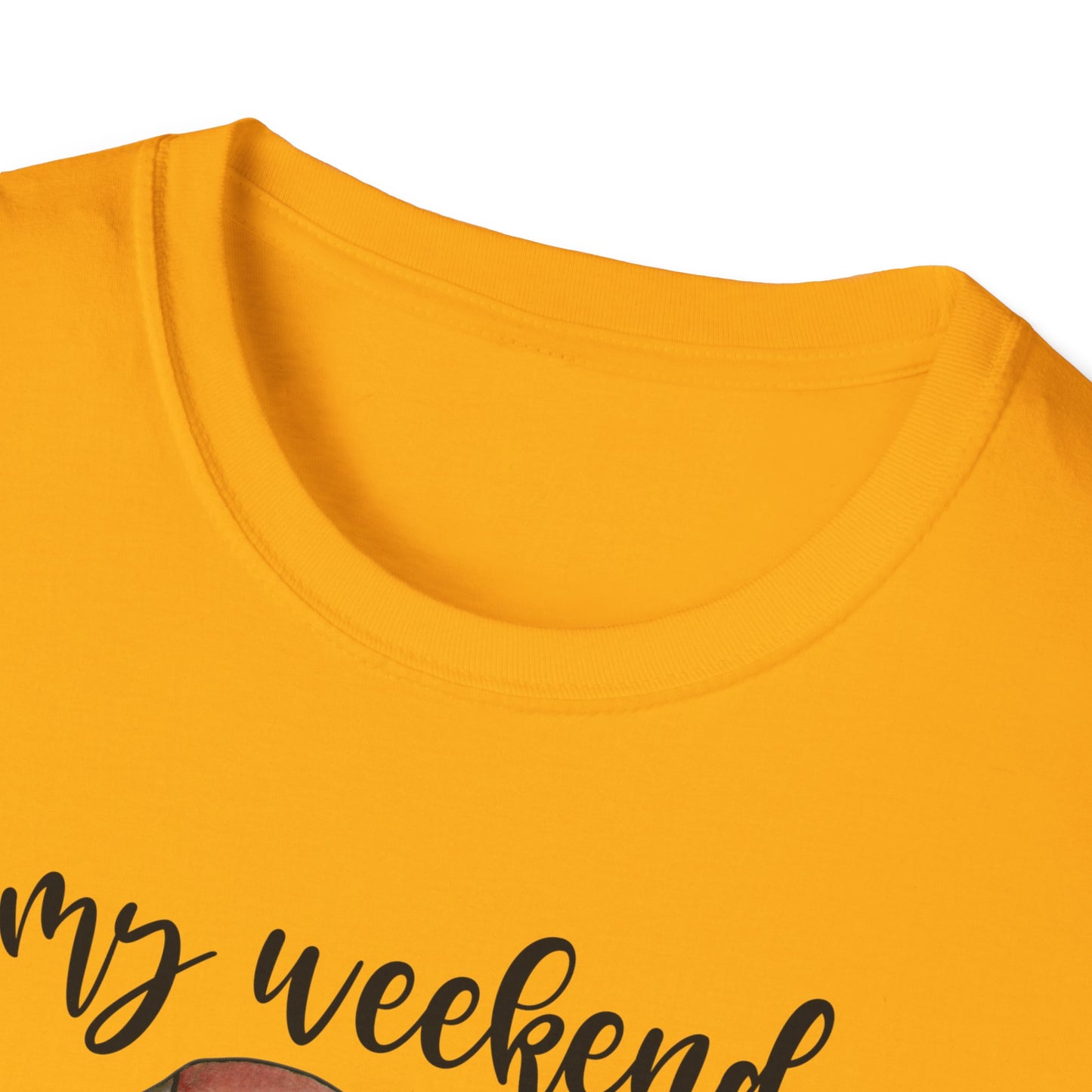 My Weekend is All Booked Unisex Softstyle T-Shirt