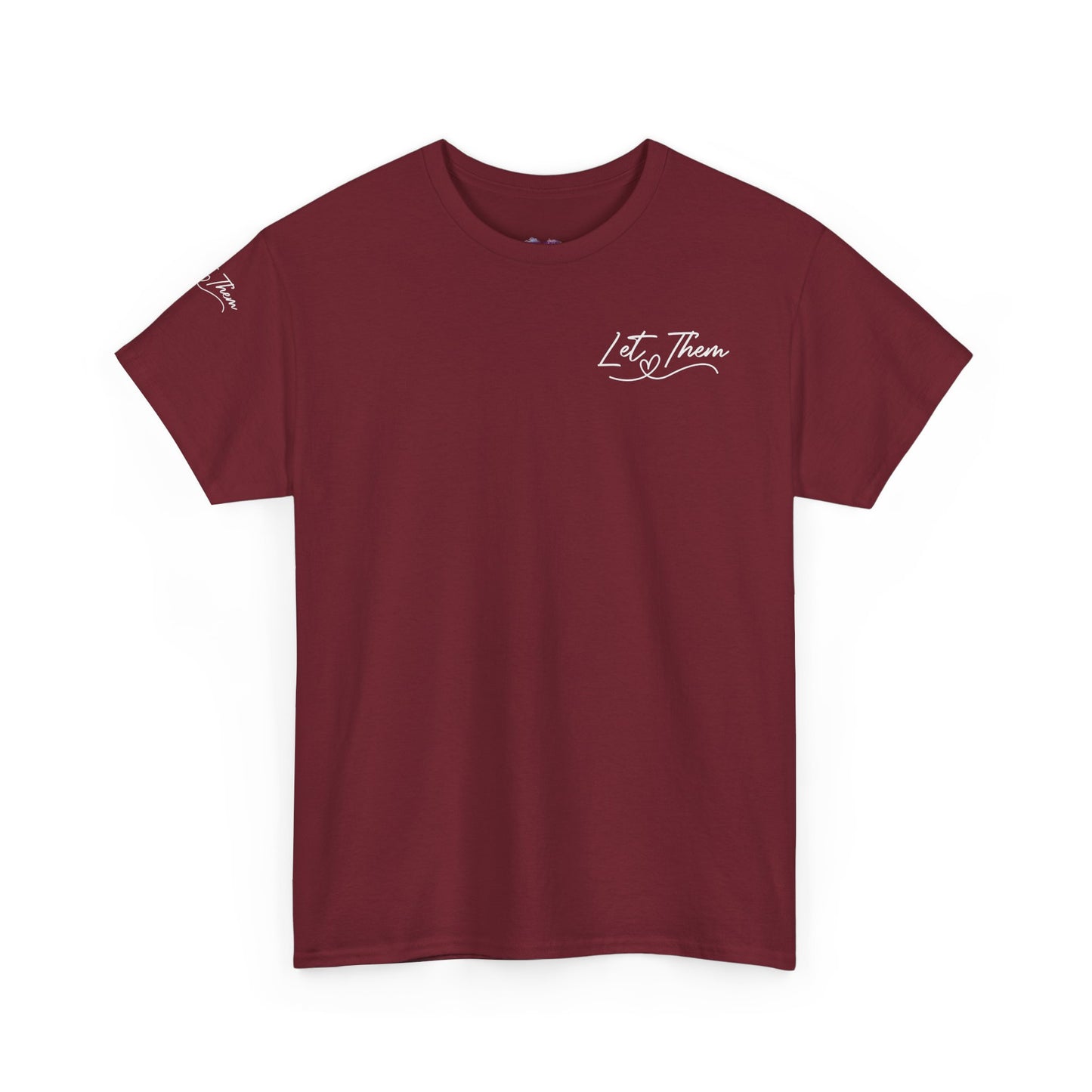 Let Them Unisex Heavy Cotton Tee