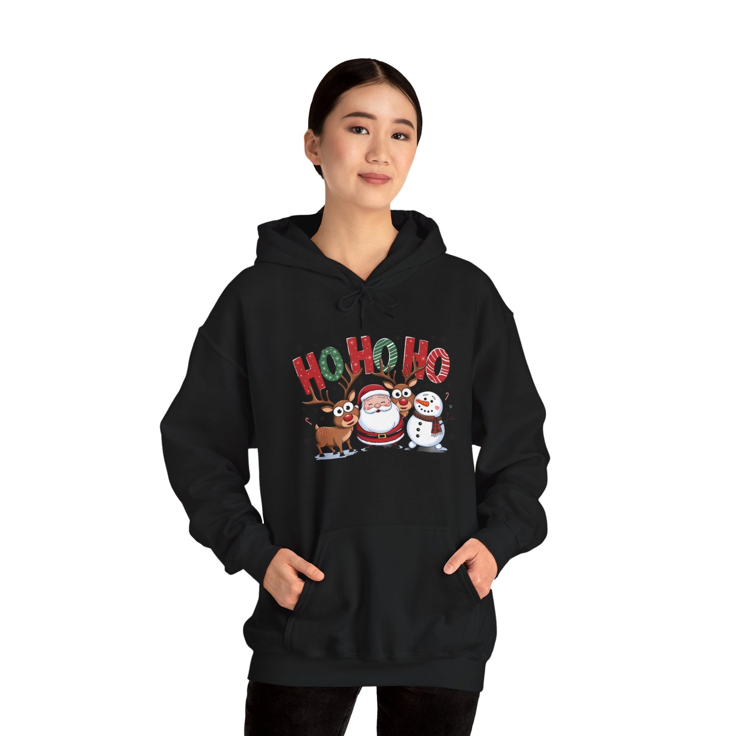 HoHoHo Unisex Heavy Blend™ Hooded Sweatshirt - S - 3X