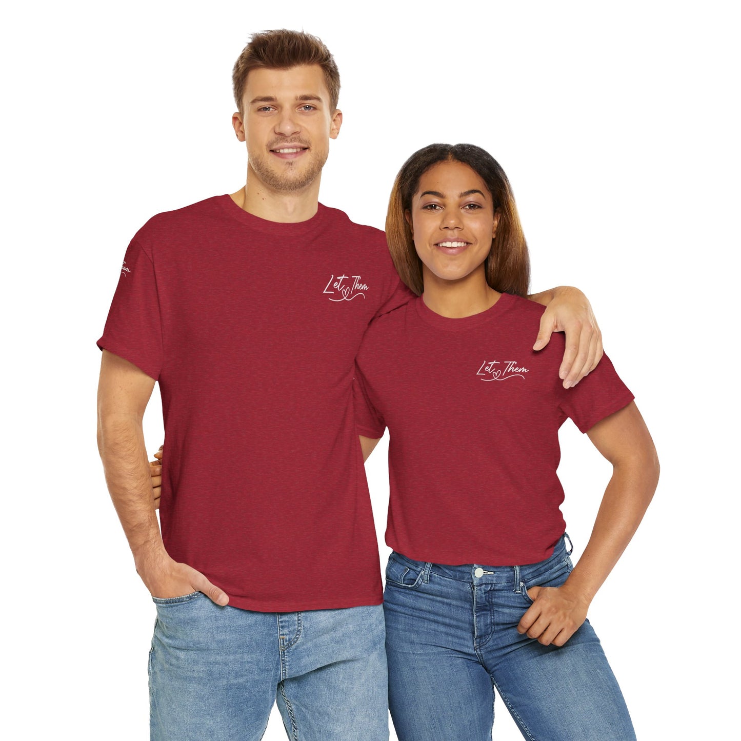 Let Them Unisex Heavy Cotton Tee