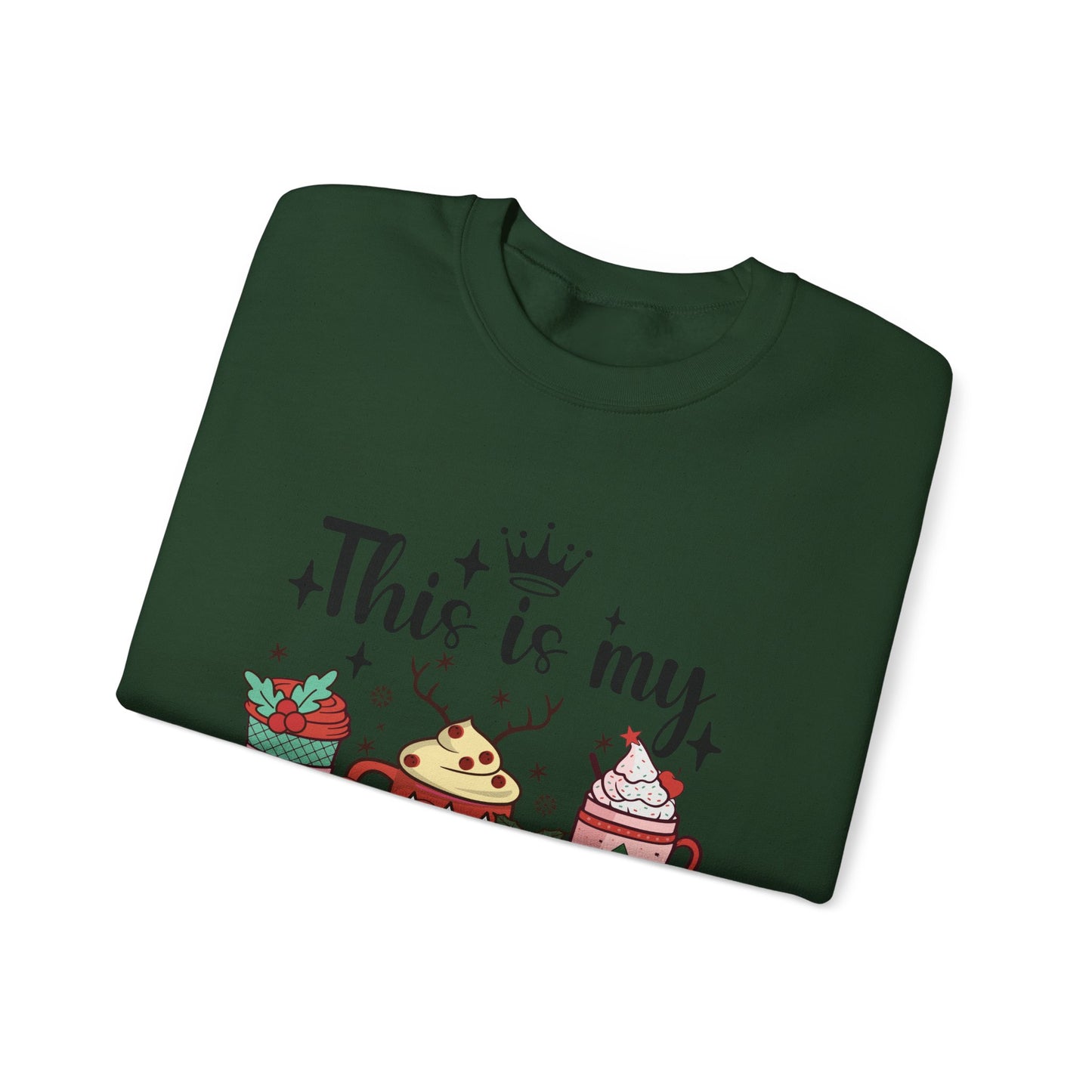 This is my Christmas movie watching shirt Unisex Heavy Blend™ Crewneck Sweatshirt - S - 5X sizes