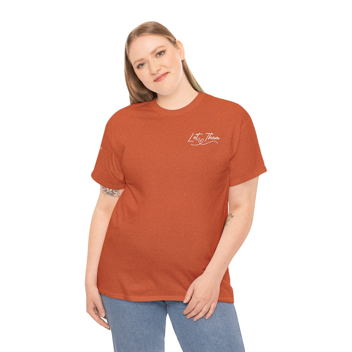 Let Them Unisex Heavy Cotton Tee