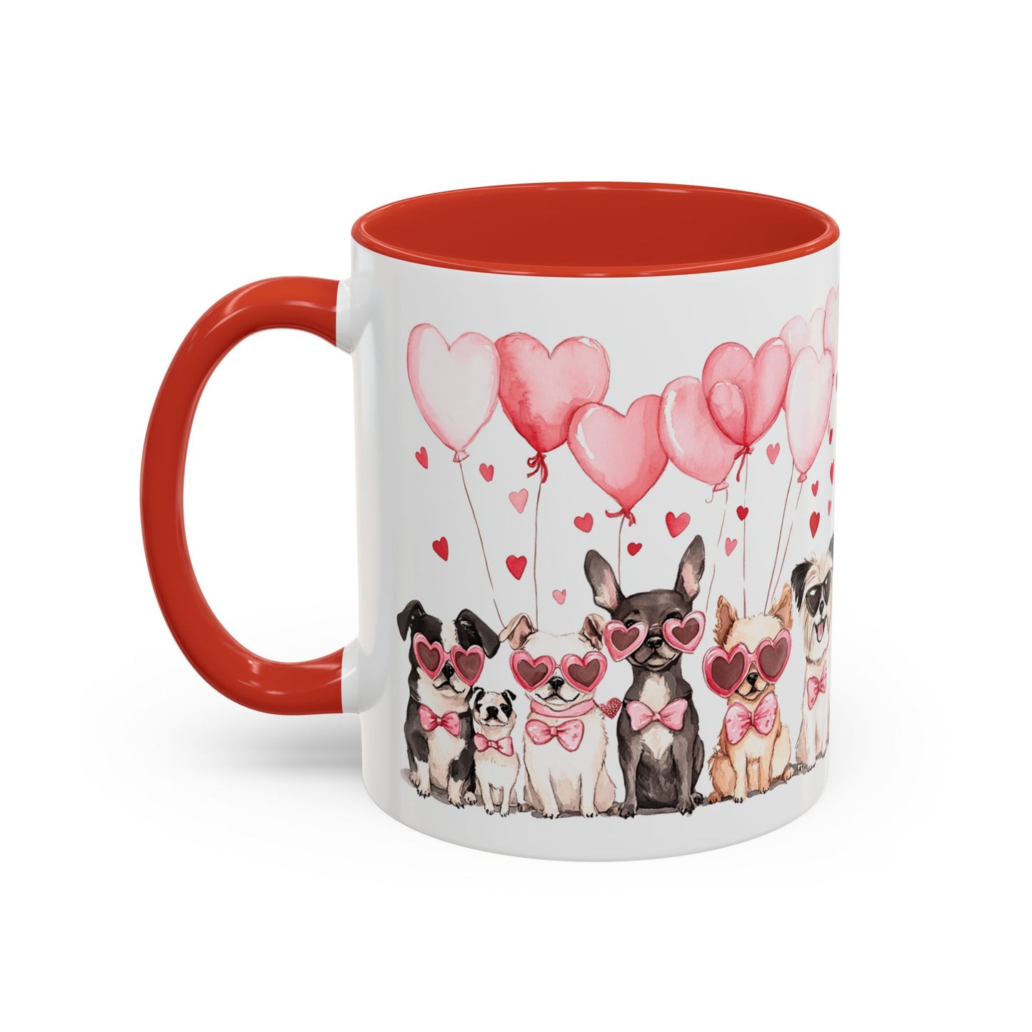 Puppy Love Valentine's Day Coffee Mug (11, 15oz) version 2