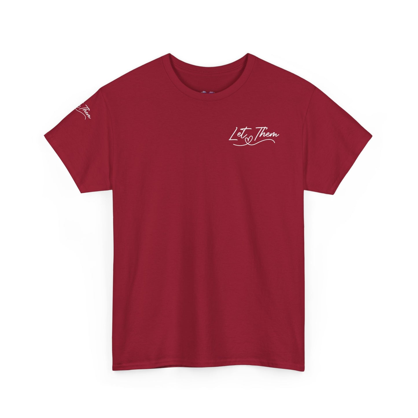 Let Them Unisex Heavy Cotton Tee