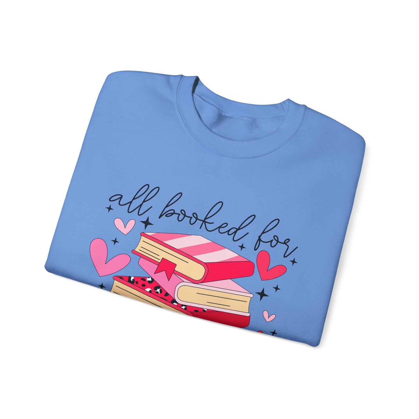 Book Lover Valentine's Day Unisex Sweatshirt - sizes S - 5X