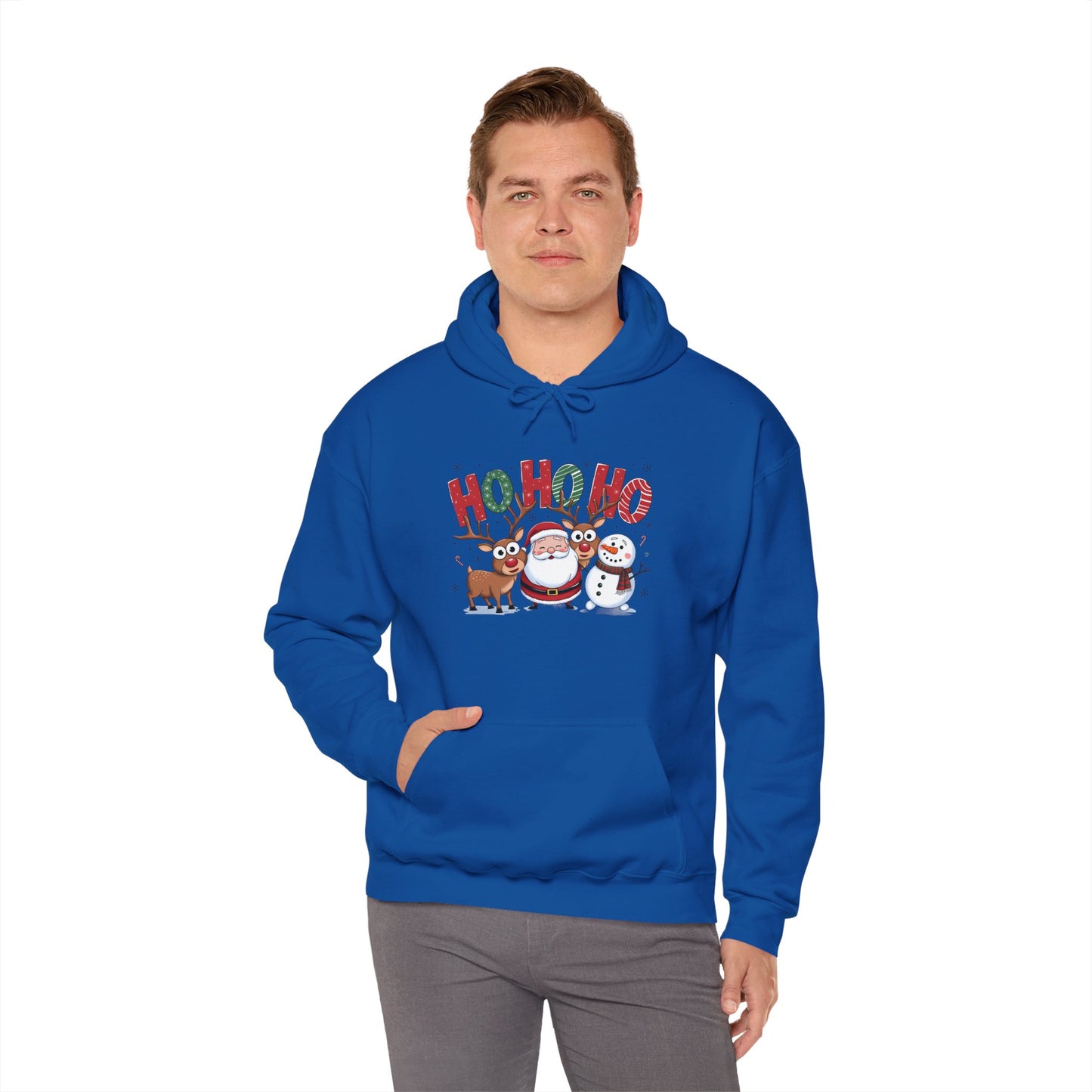 HoHoHo Unisex Heavy Blend™ Hooded Sweatshirt - S - 3X