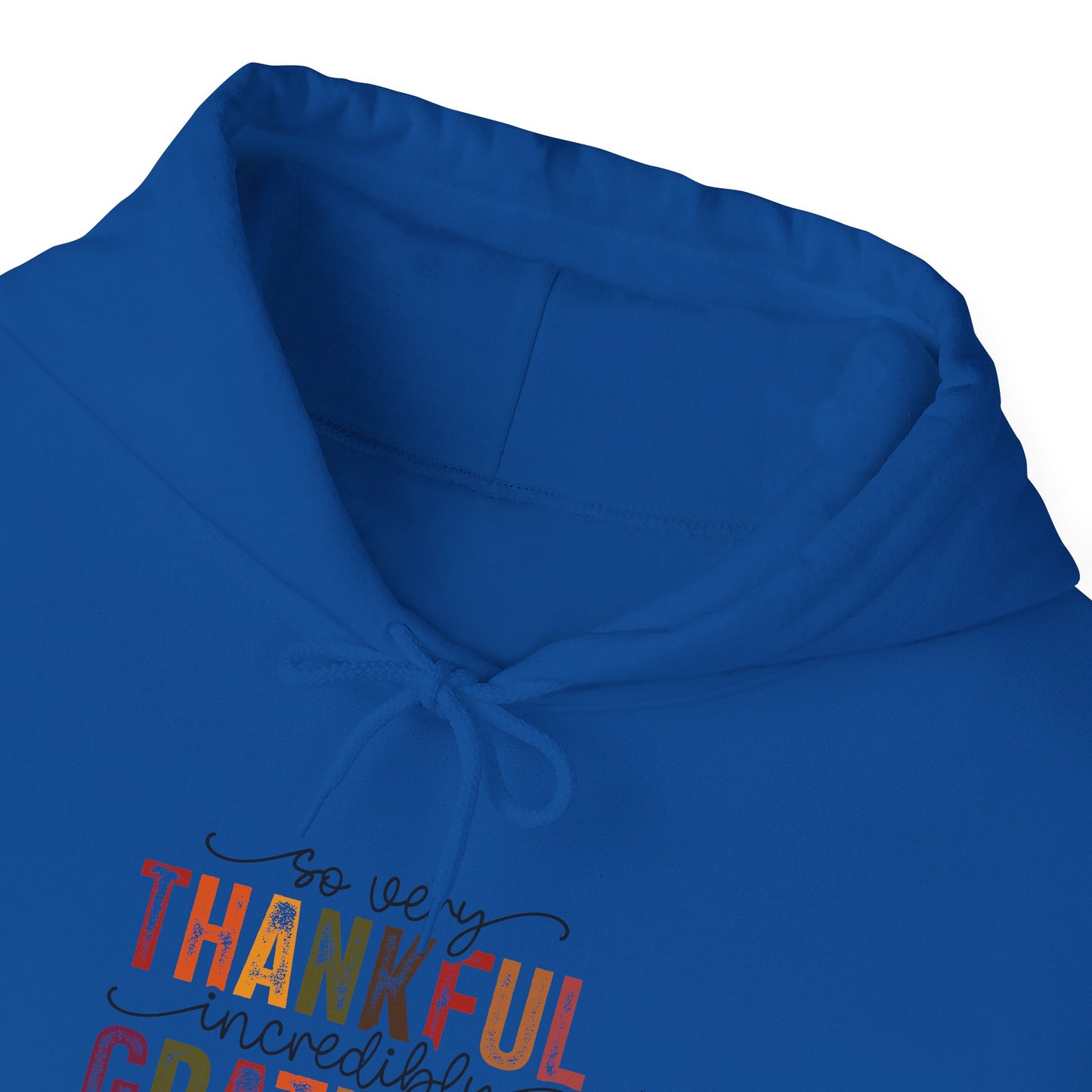 Thankful, Grateful, Blessed, Unisex Heavy Blend Hooded Sweatshirt