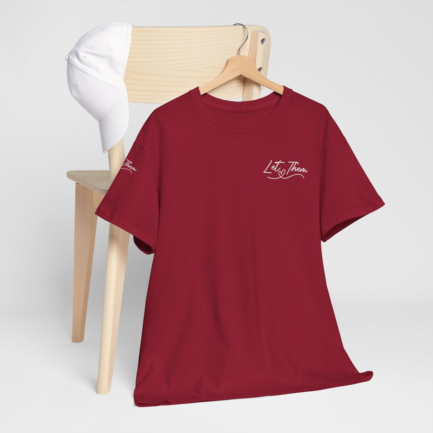 Let Them Unisex Heavy Cotton Tee