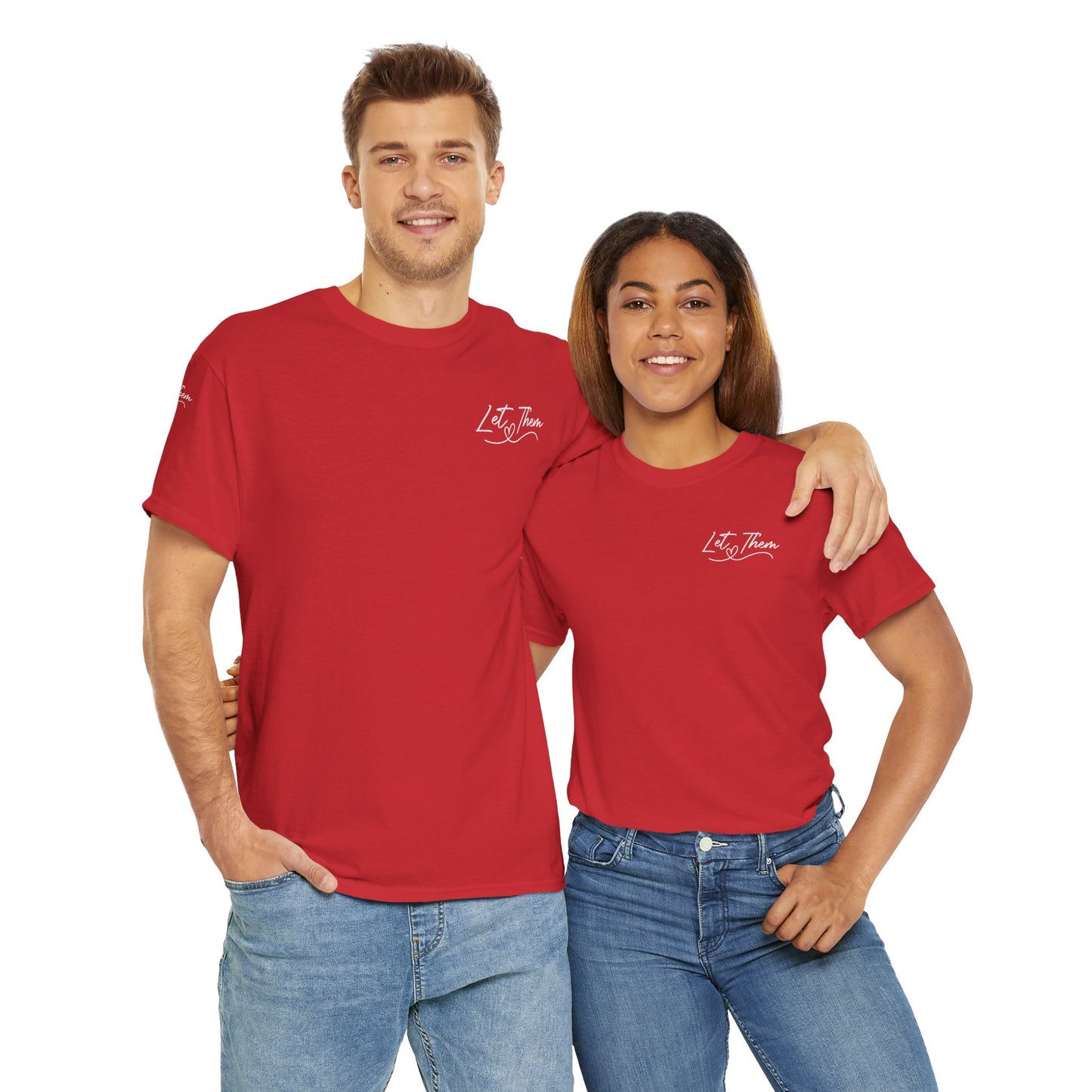 Let Them Unisex Heavy Cotton Tee