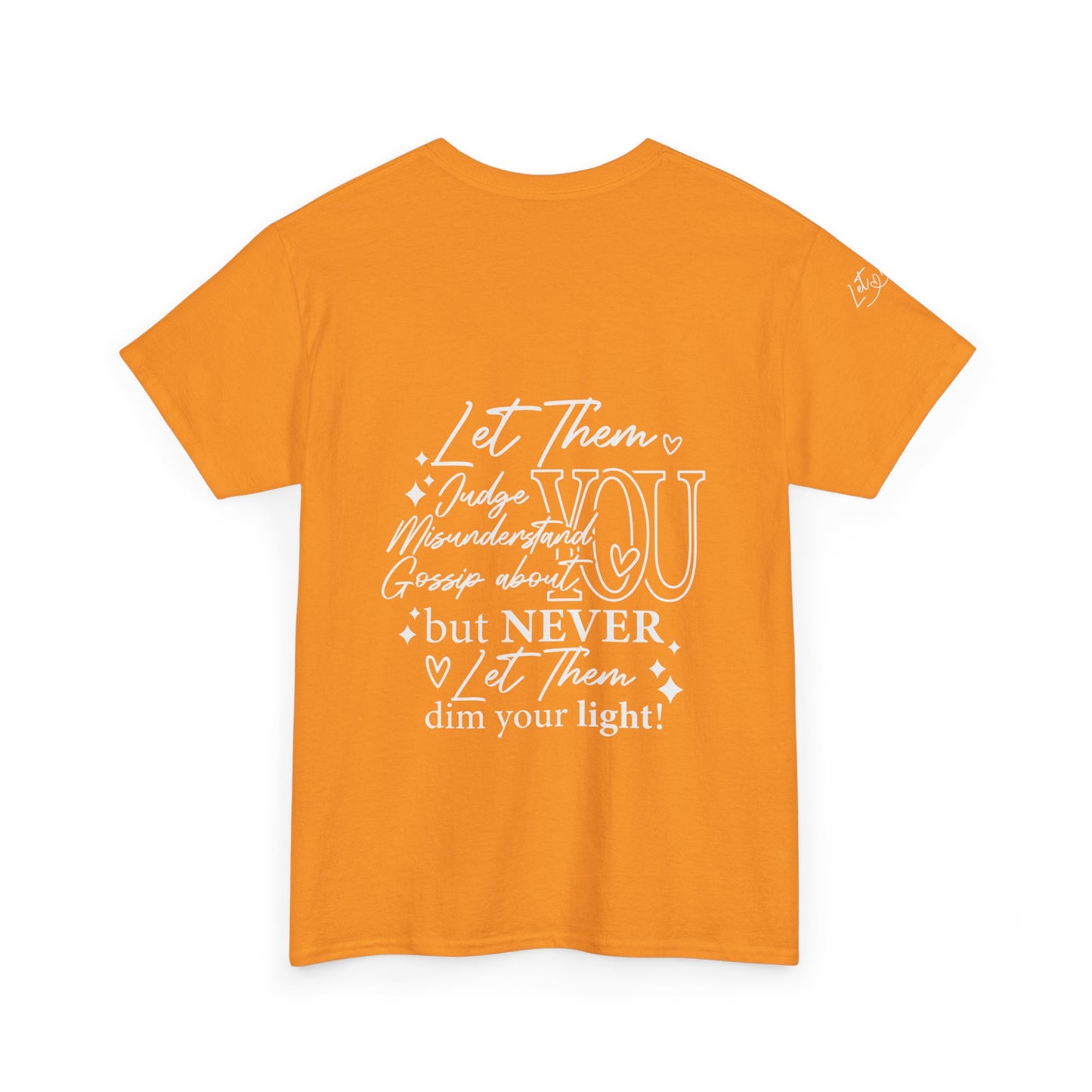 Let Them Unisex Heavy Cotton Tee