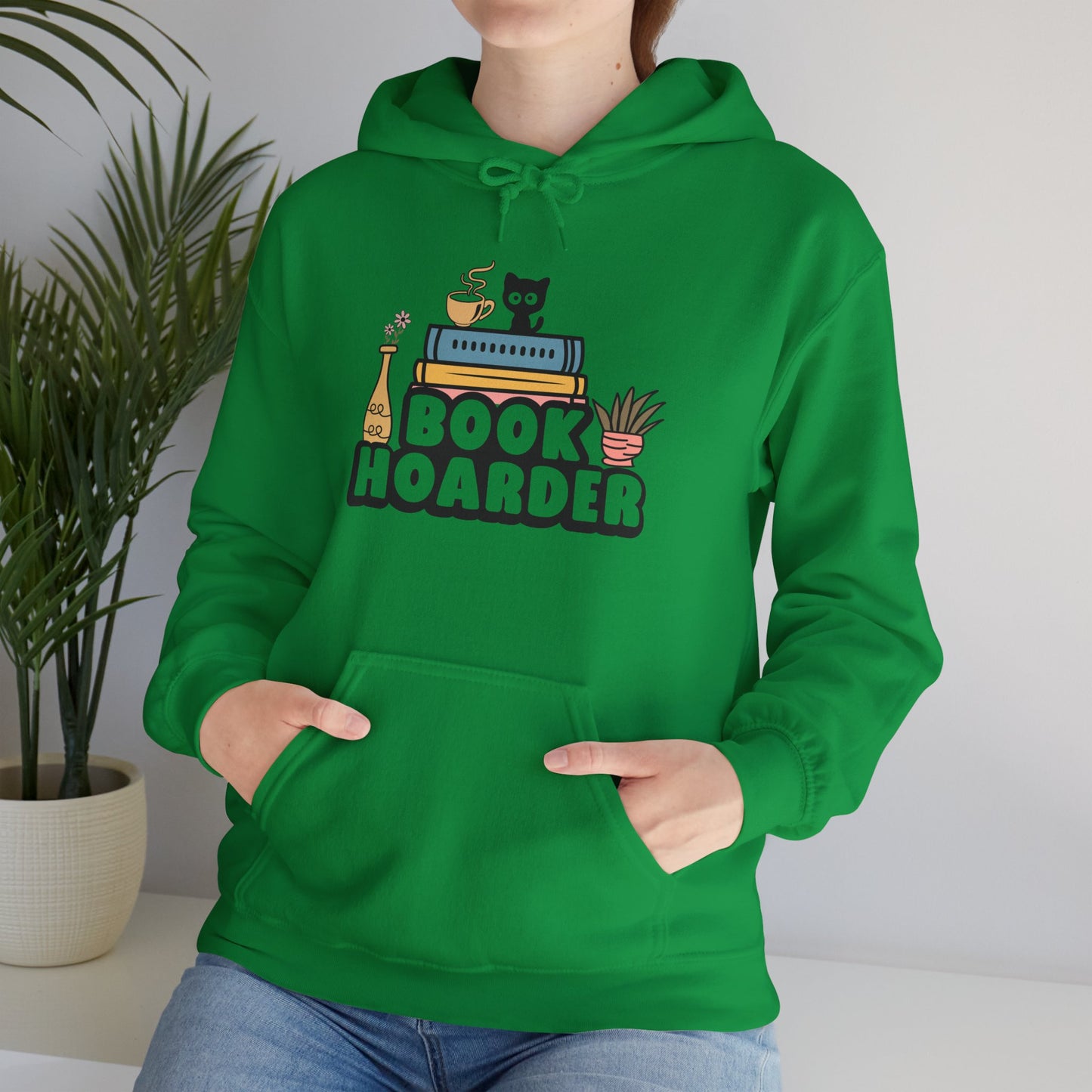 Book Hoarder Unisex Heavy Blend™ Hooded Sweatshirt - sizes S - 3X