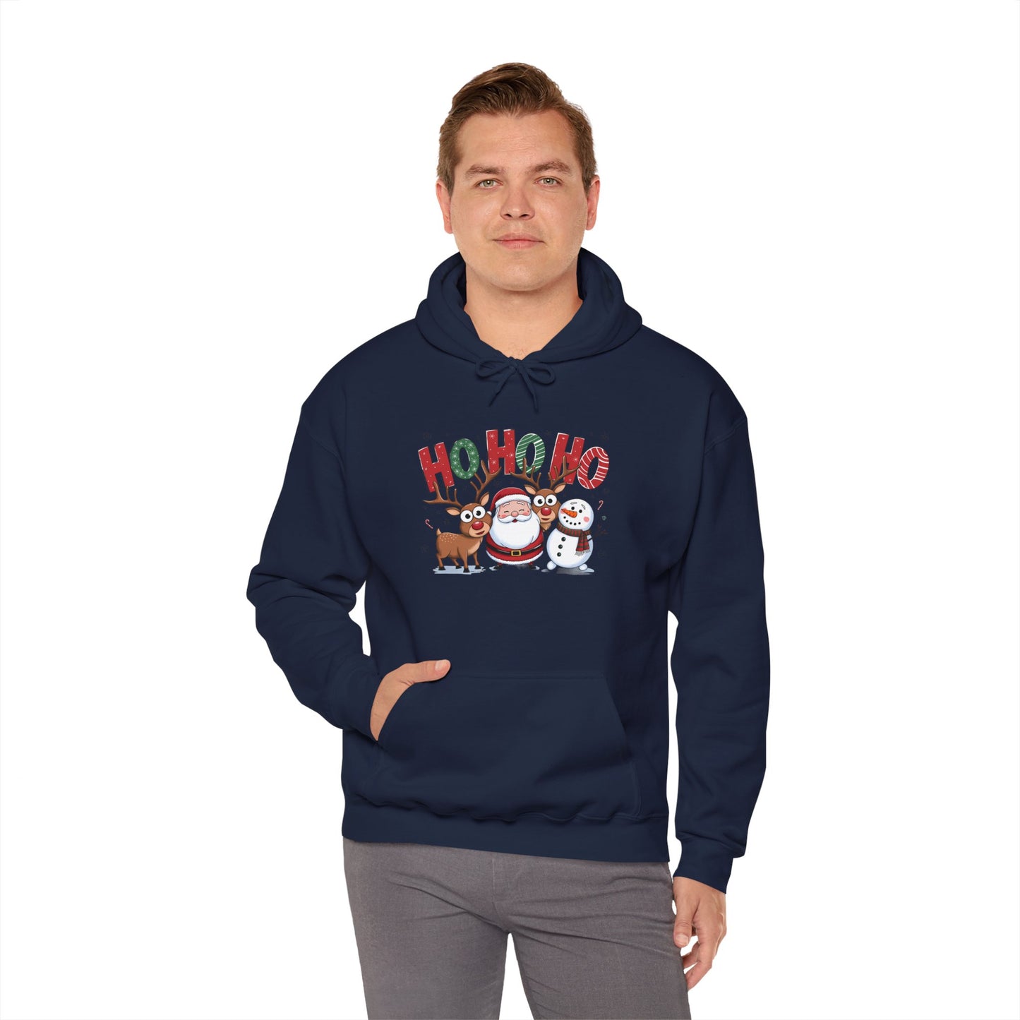 HoHoHo Unisex Heavy Blend™ Hooded Sweatshirt - S - 3X