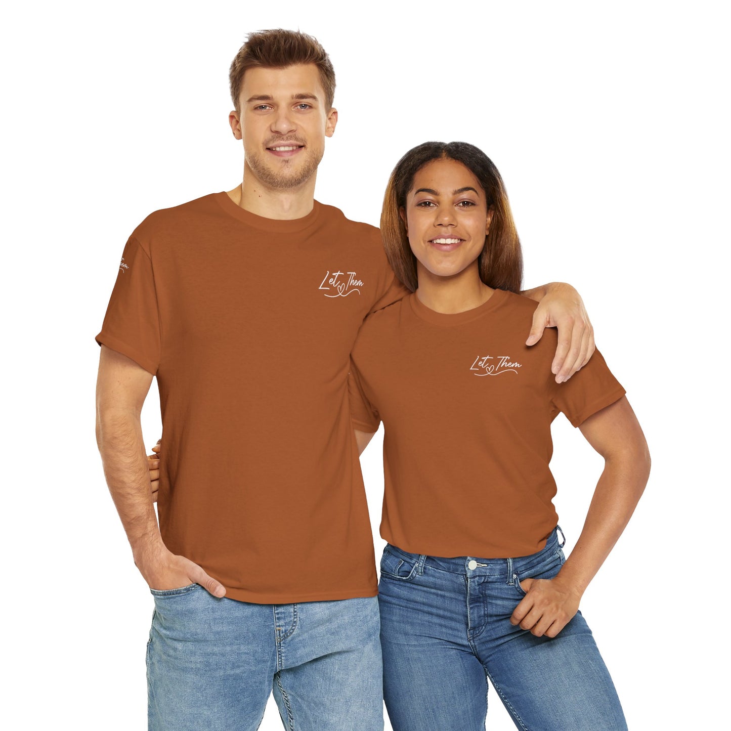 Let Them Unisex Heavy Cotton Tee